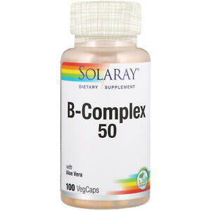 Solaray B-Complex 50 100VegCaps
