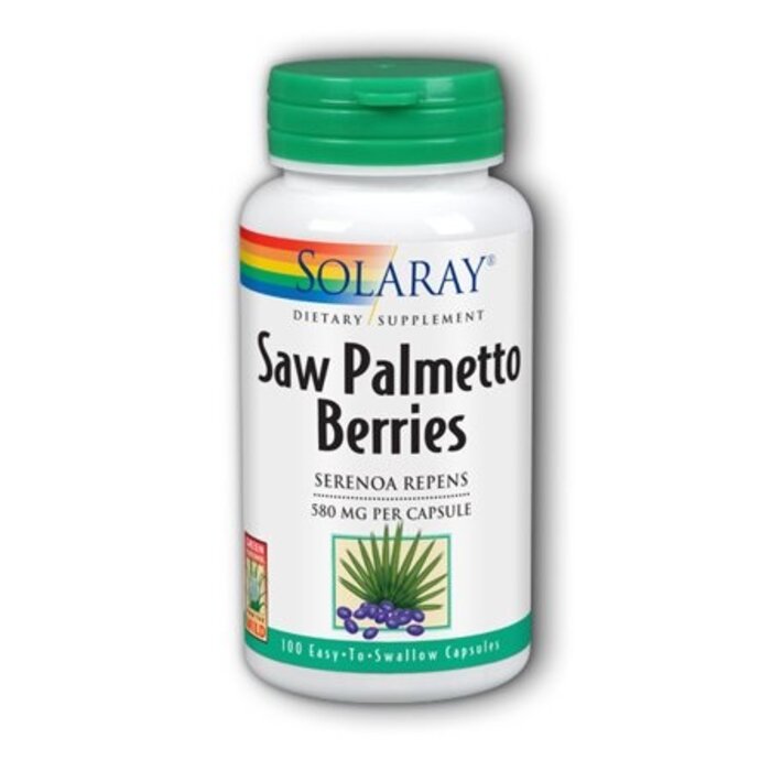 Solaray Saw Palmetto Berries 580mg 100VegCap