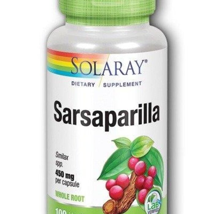 Solaray Sarsparilla Root 450mg 100VegCap
