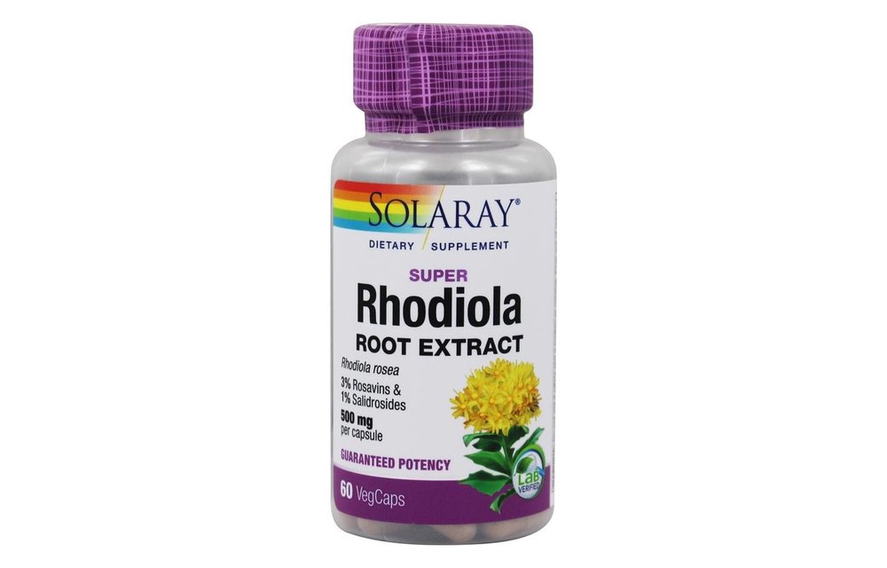 Super Rhodiola Extract 500 mg - 60 VegCaps