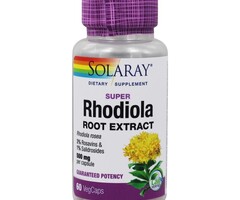 Solaray Super Rhodiola Extract 500 mg - 60 VegCaps