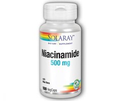 Solaray Niacinamide 500mg 100 caps