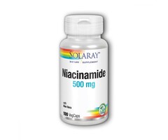 Solaray Niacinamide 500mg 100 caps