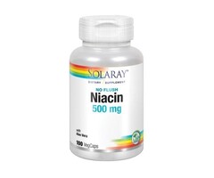 Solaray No Flush Niacin  500mg 100VegCaps