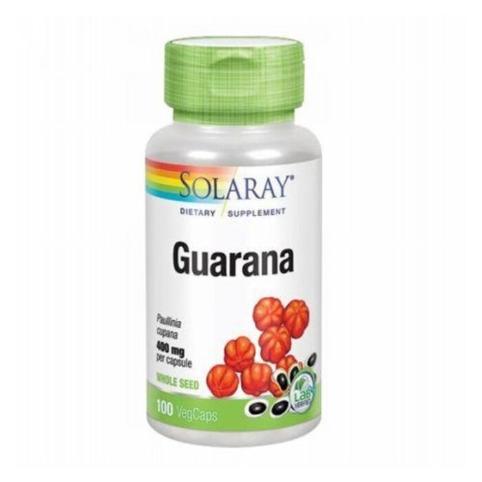 Solaray Guarana 400mg 100VegCaps