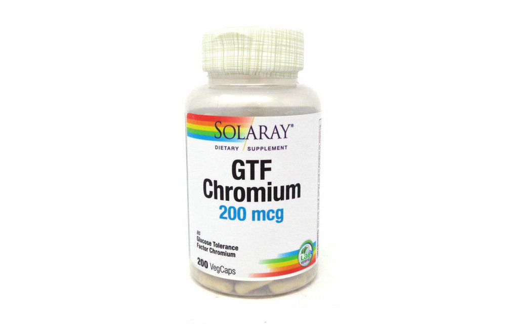 GTF Chromium 200mcg 200caps