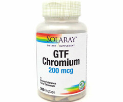 Solaray GTF Chromium 200mcg 200caps