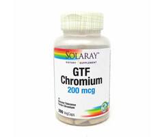 Solaray GTF Chromium 200mcg 200caps