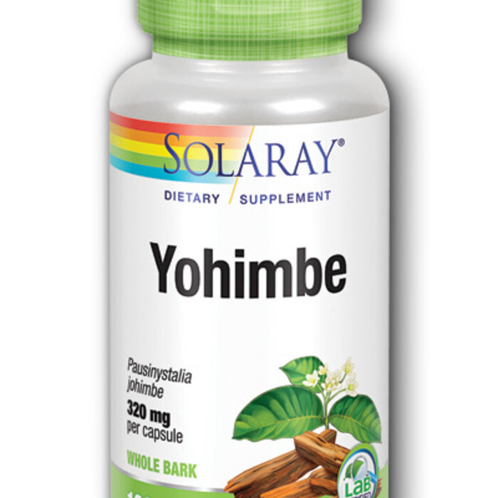 Solaray Yohimbe Extract 320mg 100VegCaps