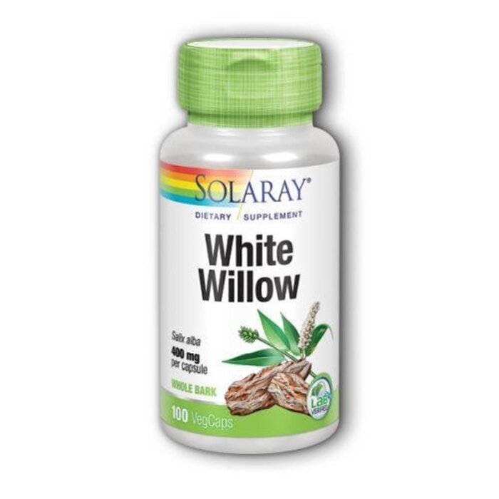 Solaray White Willow Bark 400mg 100VegCap