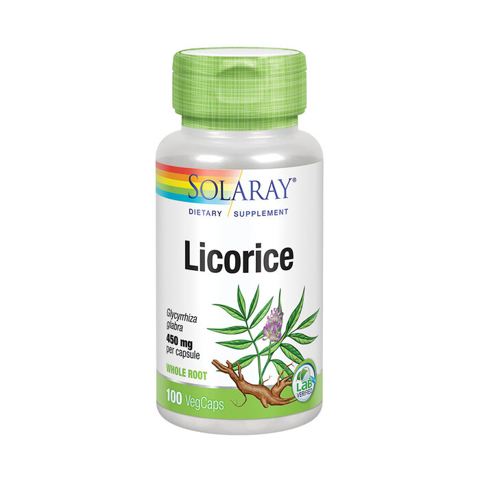 Solaray Licorice 450mg 100VegCaps