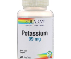 Solaray Potassium 99 mg 200 VegCaps