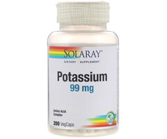 Solaray Potassium 99 mg 200 VegCaps