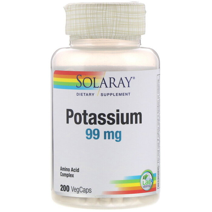 Solaray Potassium 99 mg 200 VegCaps