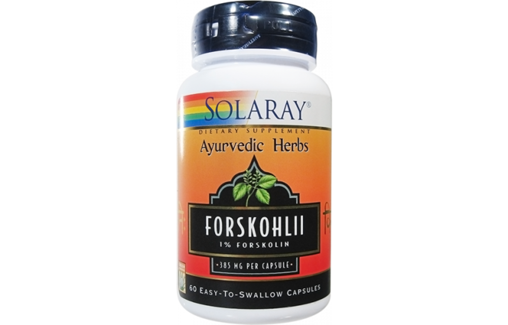 Forskohlii Root Extract 60 Capsules 385 MG