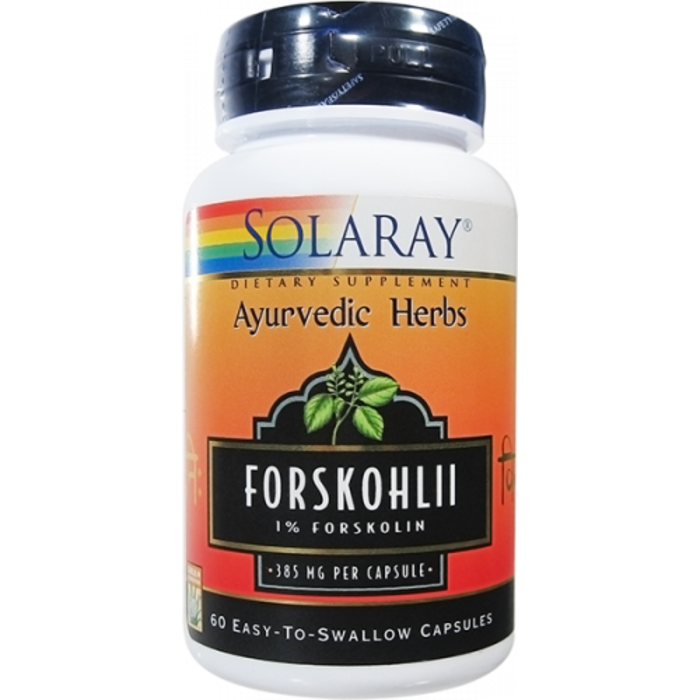 Solaray Forskohlii Root Extract 60 Capsules 385 MG