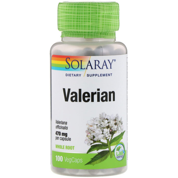 Solaray Valerian 470 mg 100 VegCaps