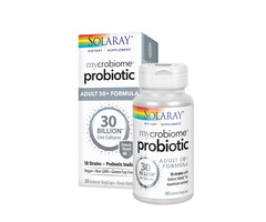 Solaray Mycrobiome Probiotic Adult 50+ Formula 30 Billion CFU 30 VegCaps