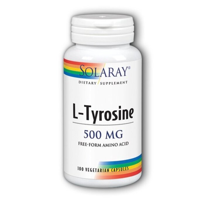 Solaray L-Tyrosine 500mg 100VegCaps