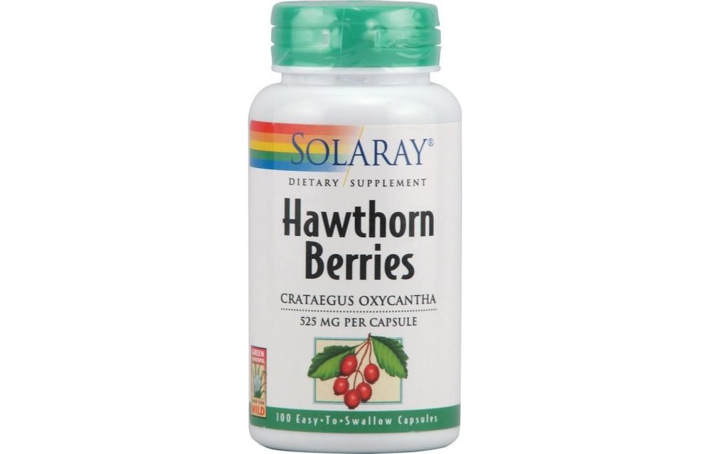 Hawthorn Berries 525mg 100Capsule