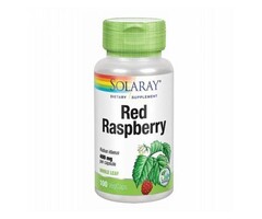 Solaray Red Raspberry Leaves 400 mg  100 Capsules