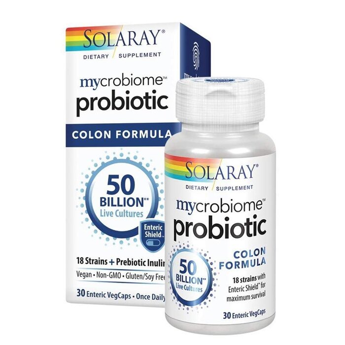 Solaray Mycrobiome Probiotic Colon Formula 30VegCap