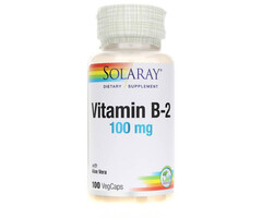 Solaray Vitamin B-2 100mg 100VegCaps
