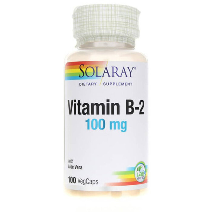 Solaray Vitamin B-2 100mg 100VegCaps