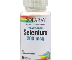 Solaray Selenium Yeast-Free 200 mcg 90VegCaps