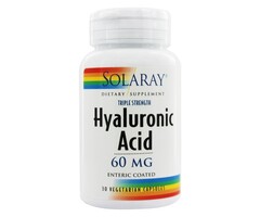 Solaray Triple Strength Hyaluronic Acid 60 mg 30VegCaps