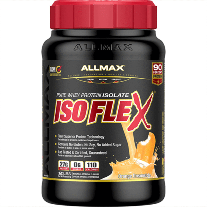 Allmax Isoflex 2lb Orange Dreamsicle