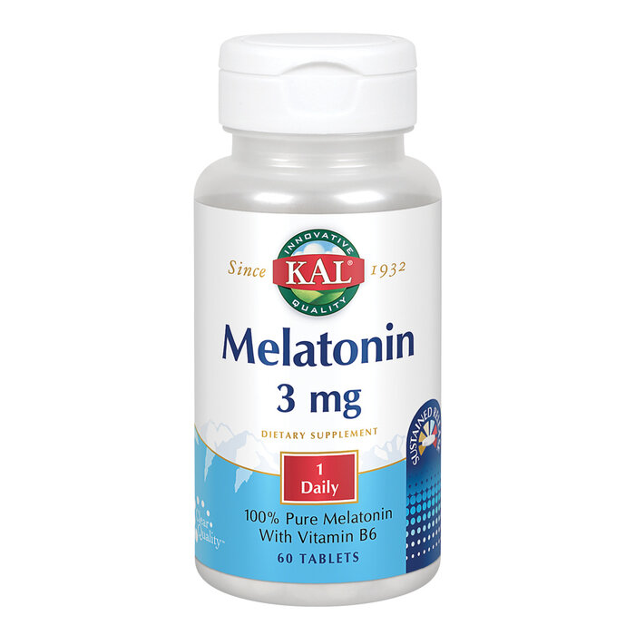 KAL Melatonin-3mg Sustained Release
