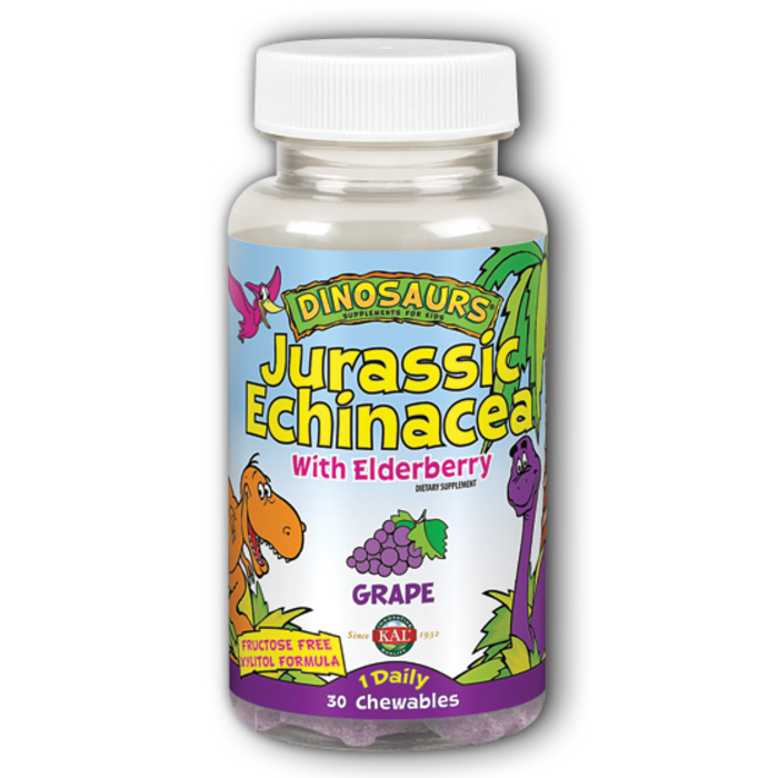 KAL Jurassic Elderberry Echinacea with Elderberry - Grape- 30Ct