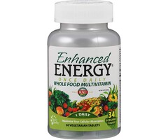 KAL Enhanced Energy Once Daily Iron Free 60 tablets