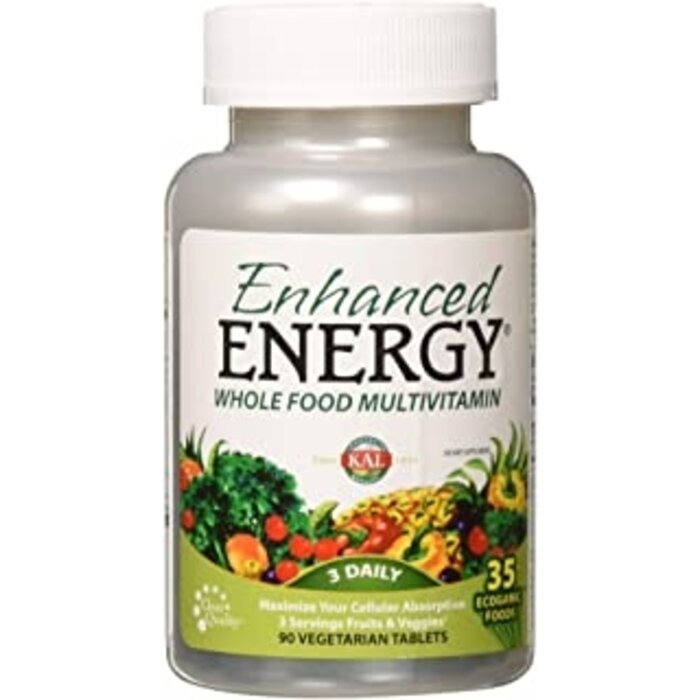 KAL Enhanced Energy Once Daily With Iron 60tablets