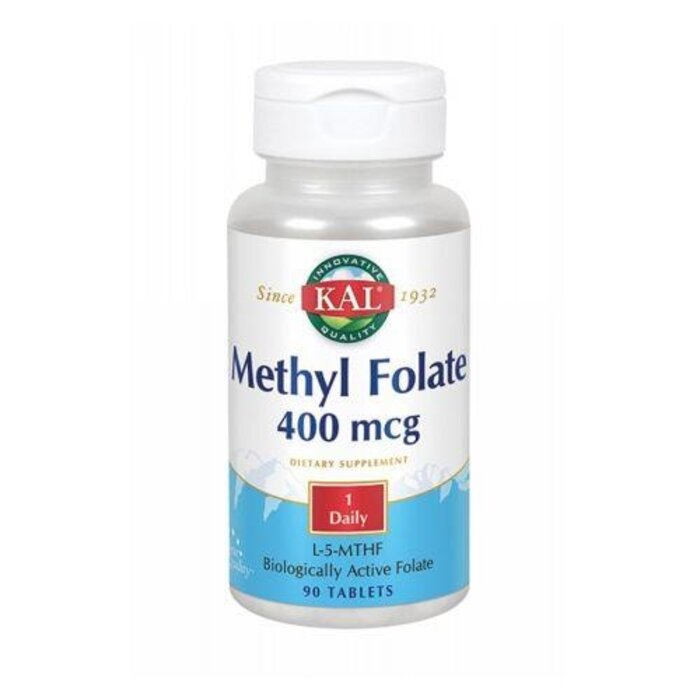KAL Ultra Methyl Folate 800mcg 90tabs