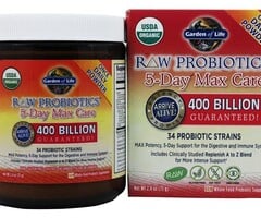 Garden of Life Raw Probiotics 5-Day Max Care