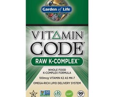 Garden of Life Vitamin Code Raw K-Complex 60ct