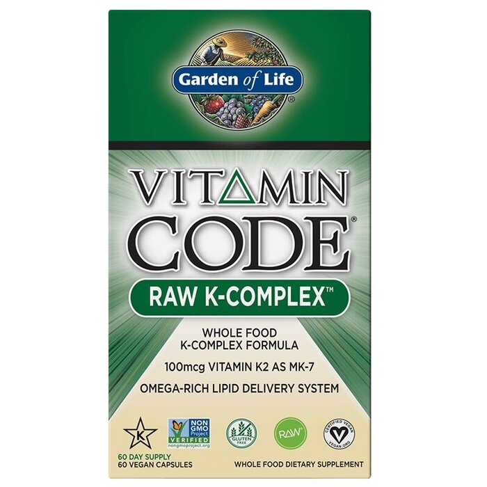 Garden of Life Vitamin Code Raw K-Complex 60ct