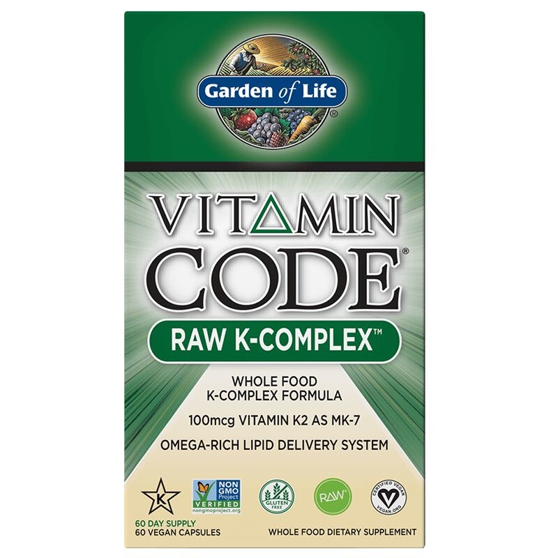 Garden of Life Vitamin Code Raw K-Complex 60ct