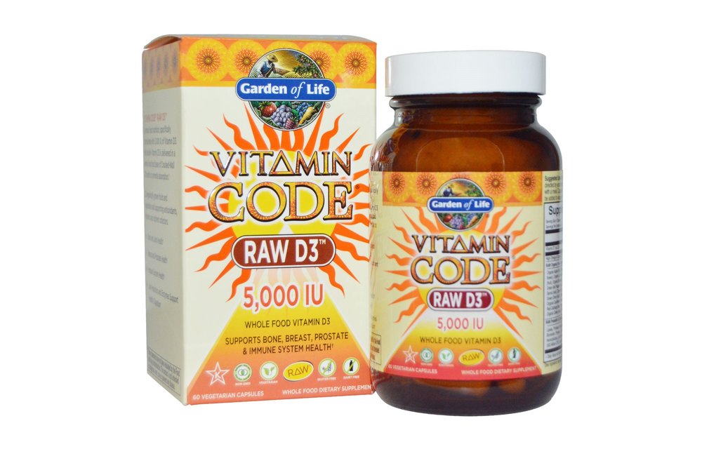 Vitamin Code Raw D-3 5,000IU 60Caps