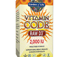 Garden of Life Vitamin Code Raw D 2,000 IU