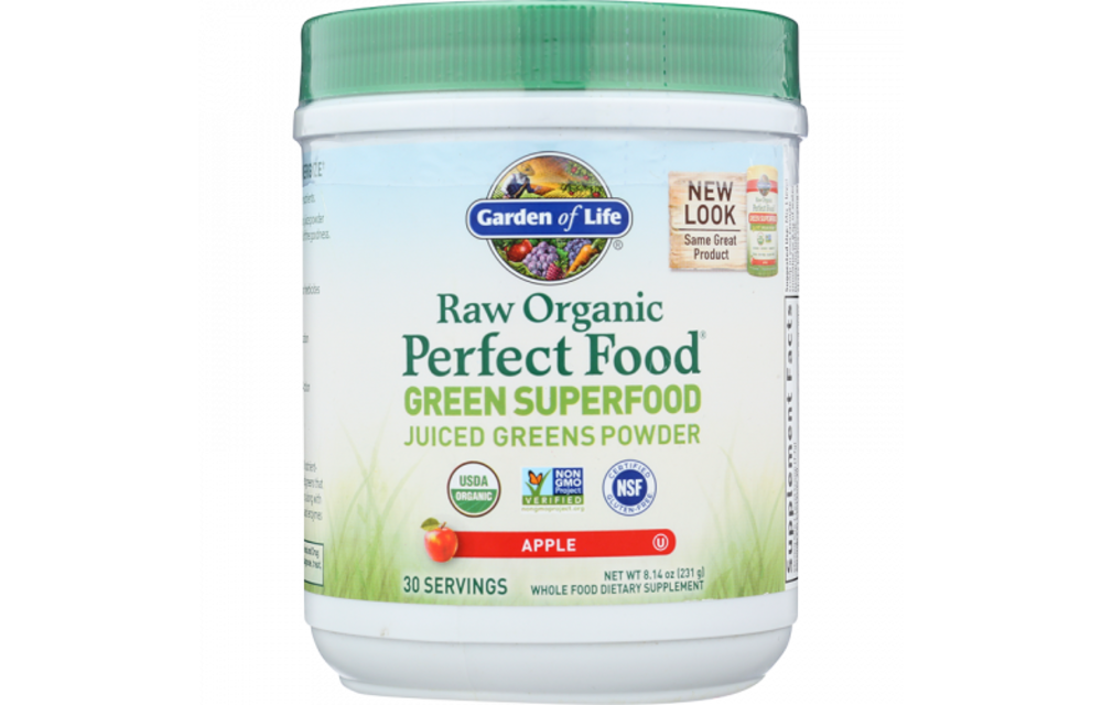 Perfect Food Raw Apple 30 servings