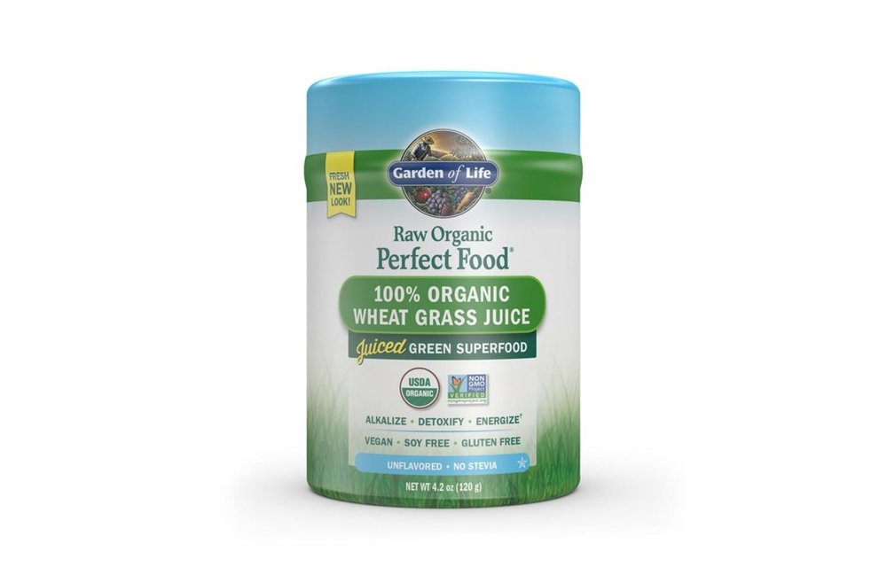 Perfect Food 100% Organic Wheat Grass 60 Serving