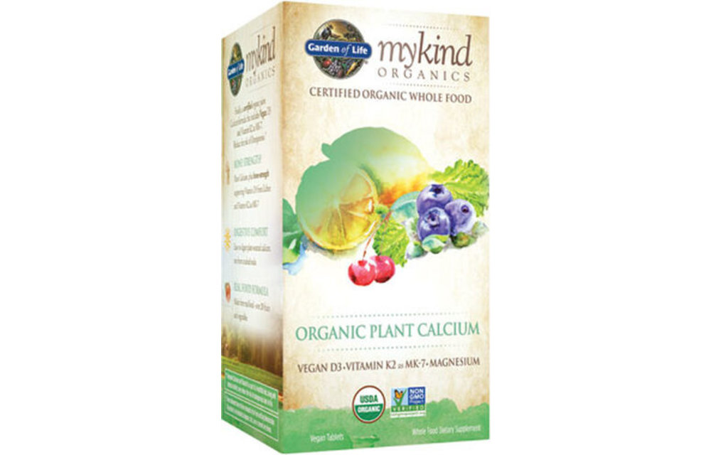 Mykind Organic Plant Calcium 180 Vegan Tablets