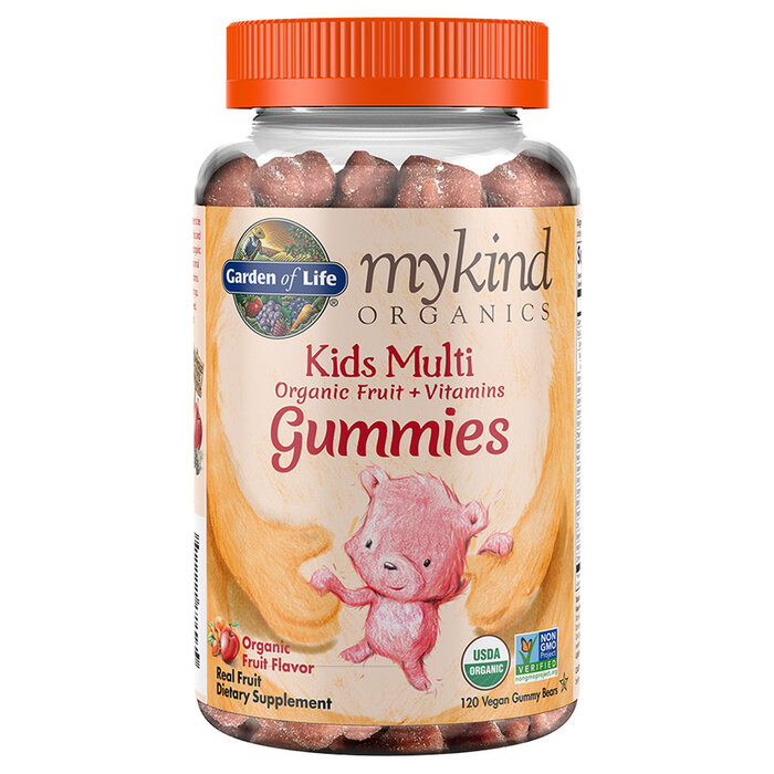 Garden of Life Mykind Organics Kids Gummy Multi 120 Organic Fruit Chews