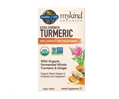 Garden of Life Mykind Extra Strength Turmeric 60 ct