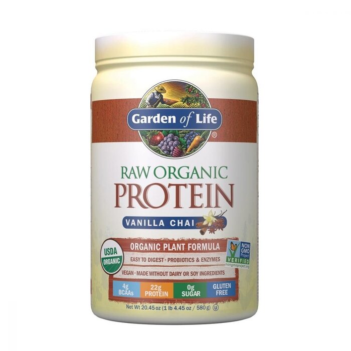 Garden of Life RAW Organic Protein Powder - Vanilla Chai 580g