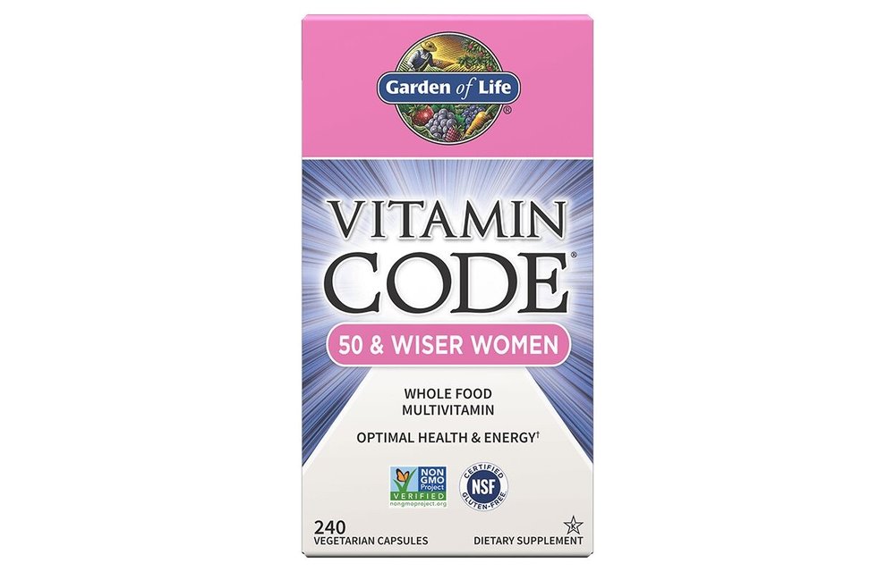 Vitamin Code 50 & Wiser Women 240VegCaps