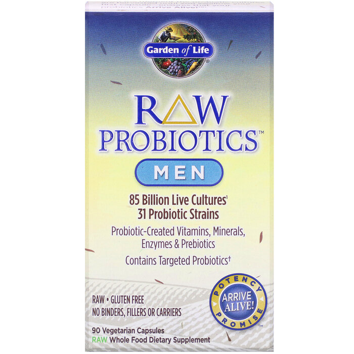 Garden of Life RAW Probiotic For Men 90Veg Caps